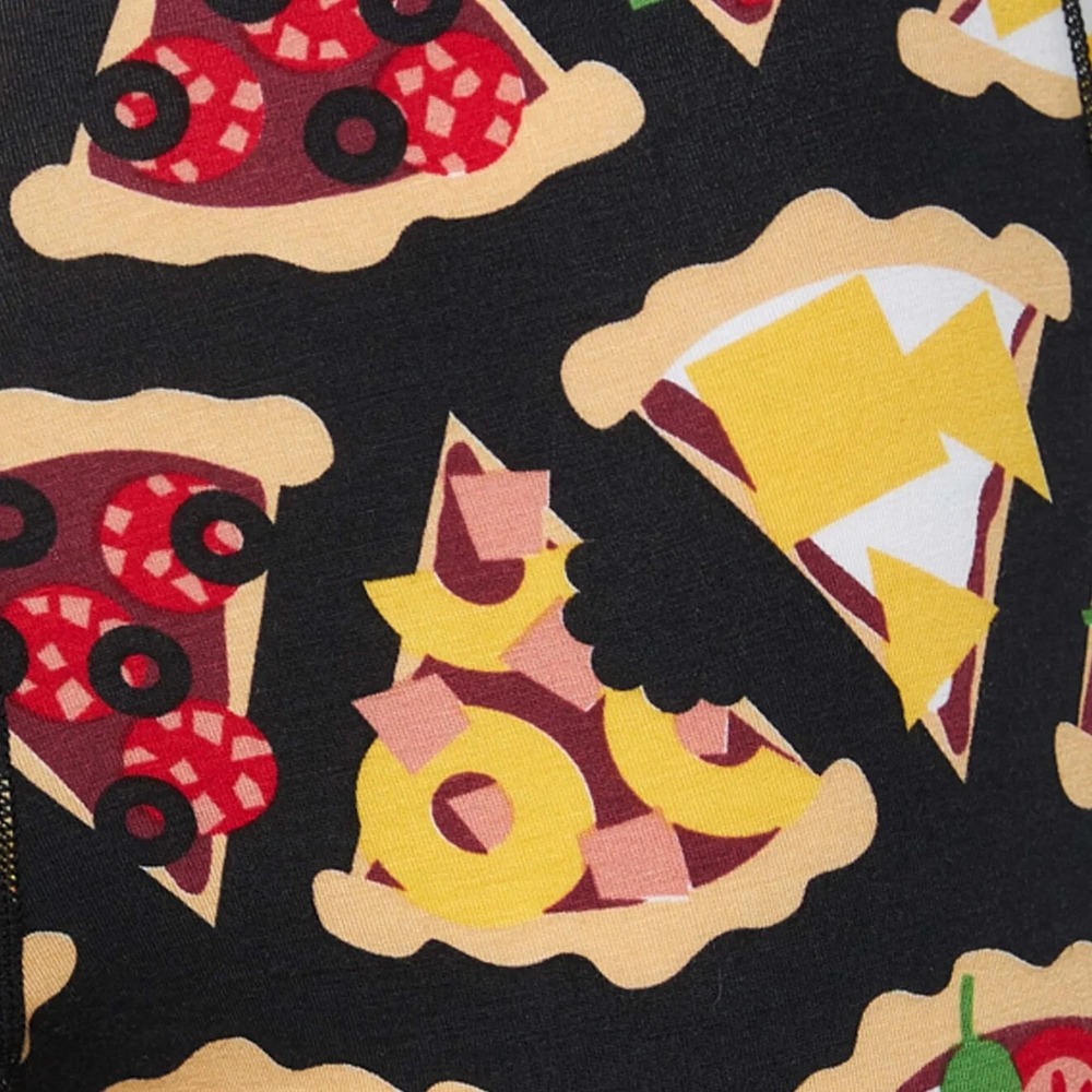 SAXX Cooling Cotton Boxer Brief 5"Men's Small NWT PIZZA Ballpark Pouch - Picture 4 of 10